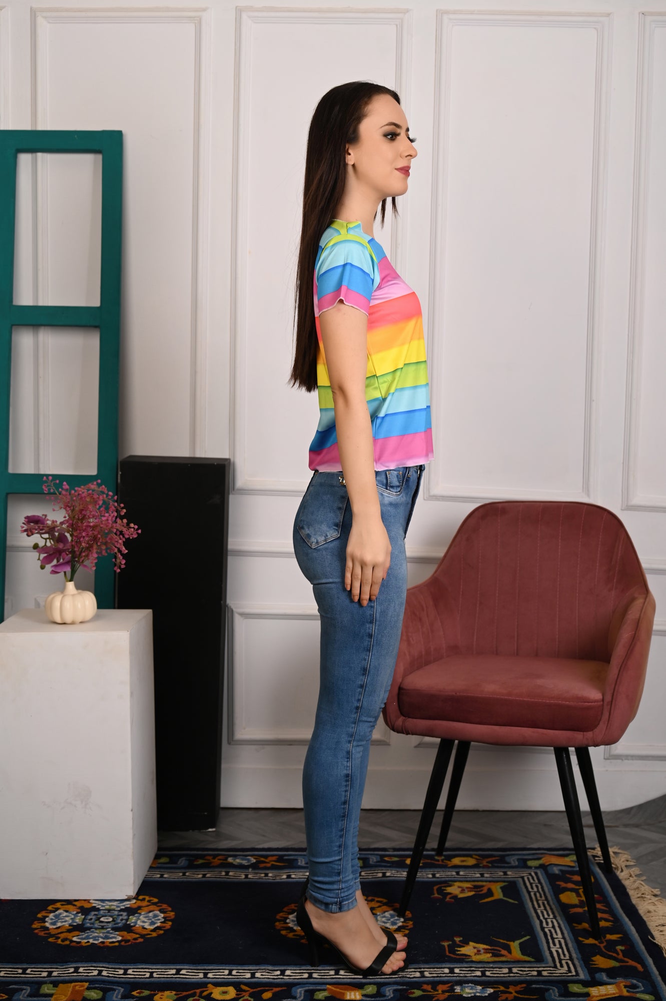 Noya - Rainbow T-Shirt for Girls