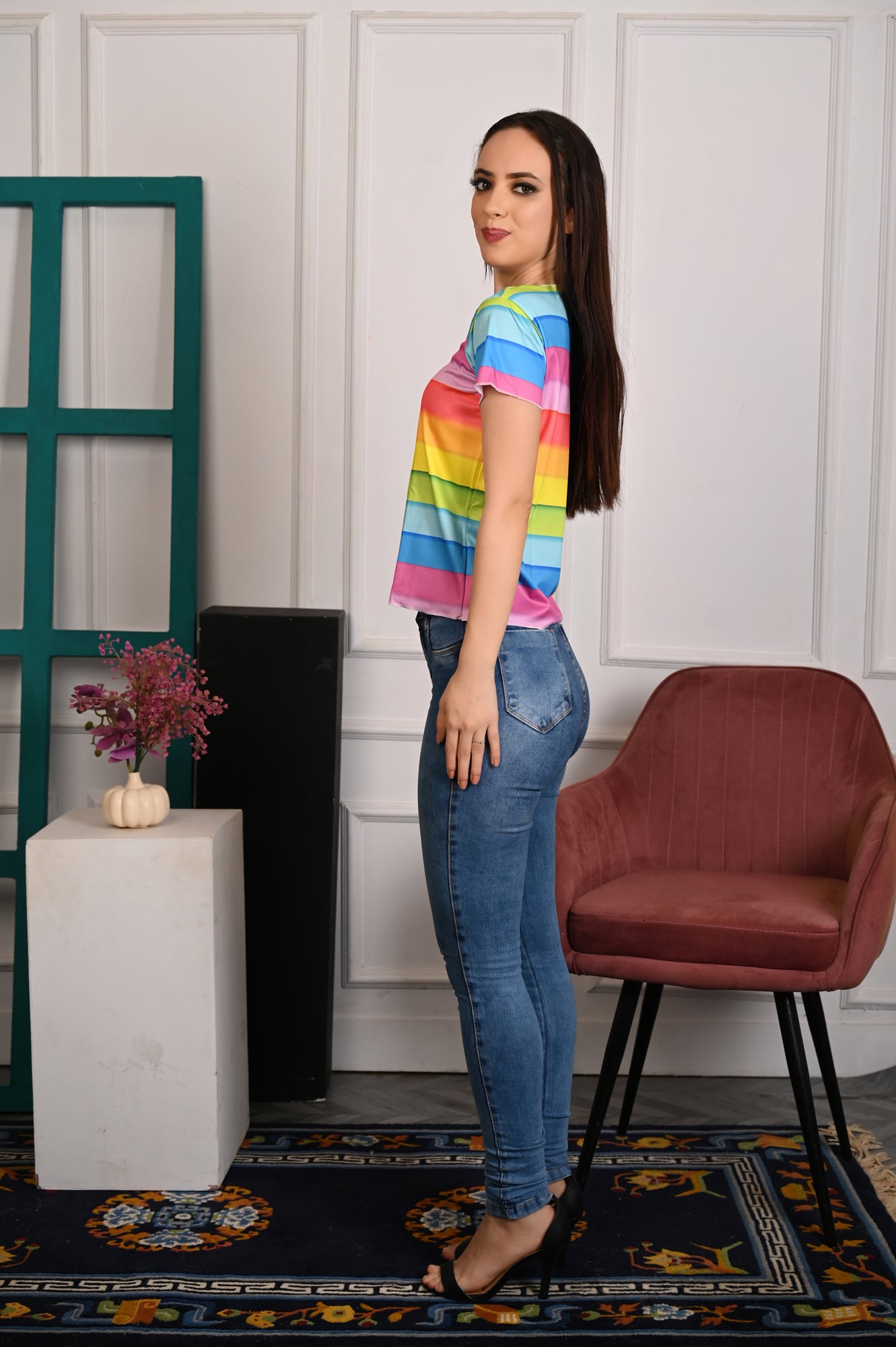 Noya - Rainbow T-Shirt for Girls