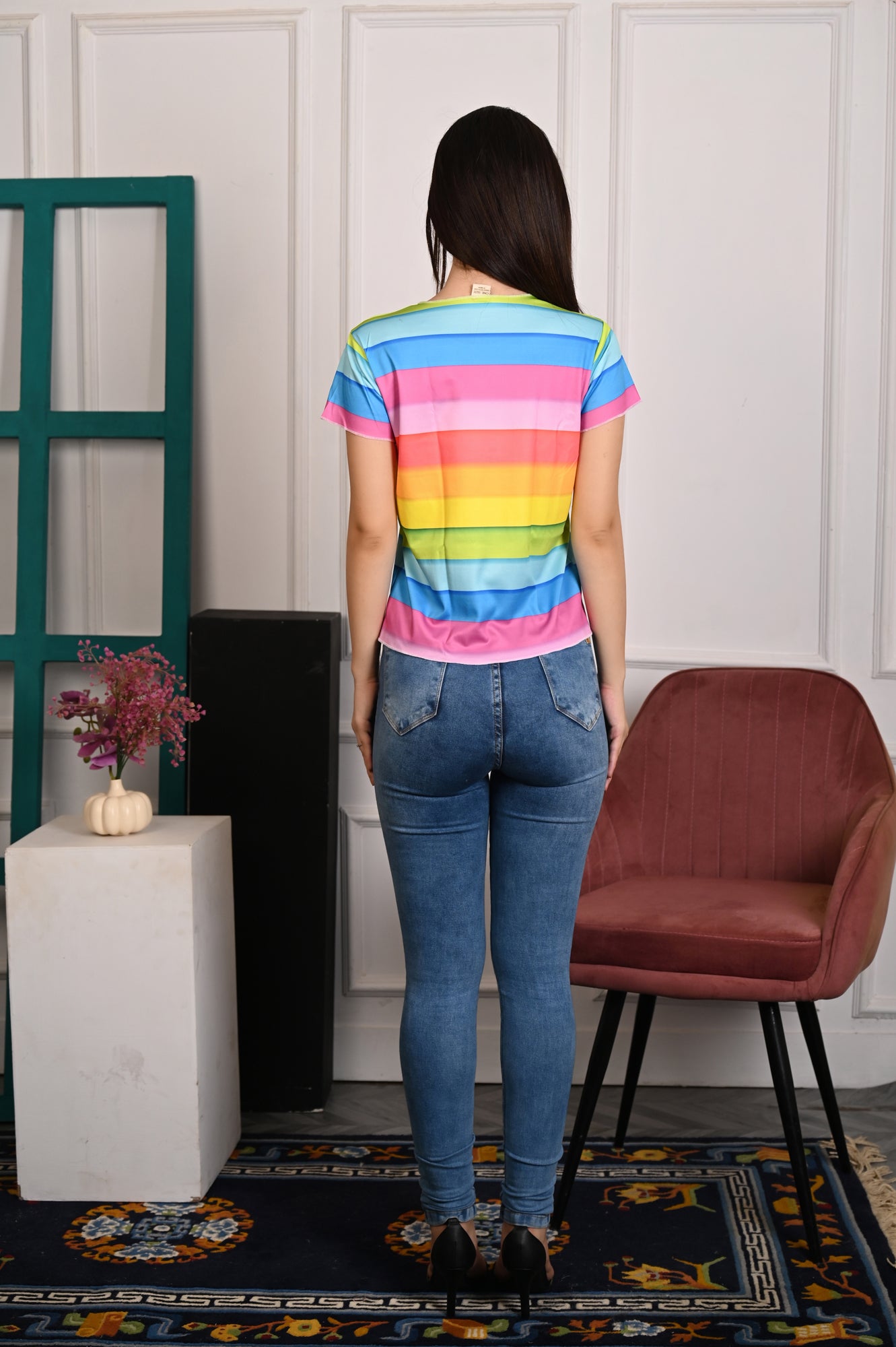 Noya - Rainbow T-Shirt for Girls