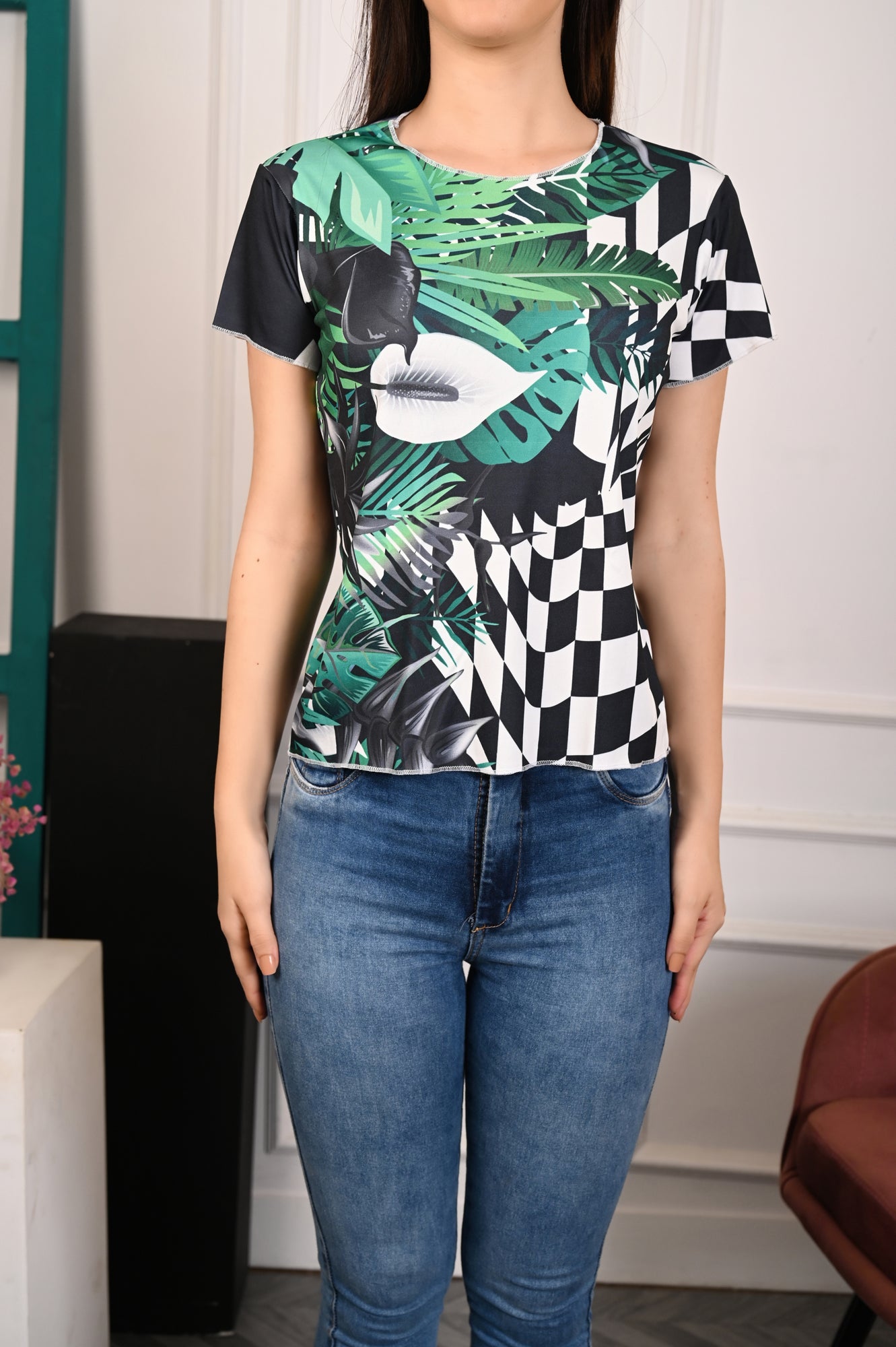 Noya - Tropical T-Shirt for Girls