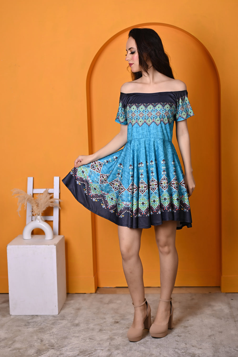 Kinza - Women - Multicolor Printed Dress For Women