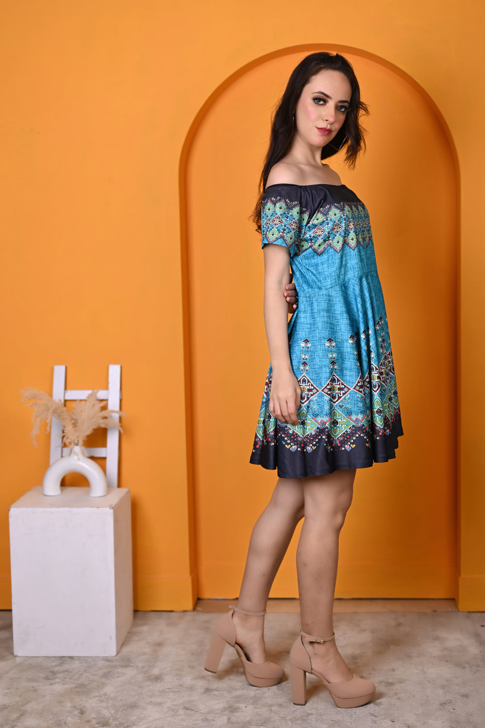 Kinza - Women - Multicolor Printed Dress For Women