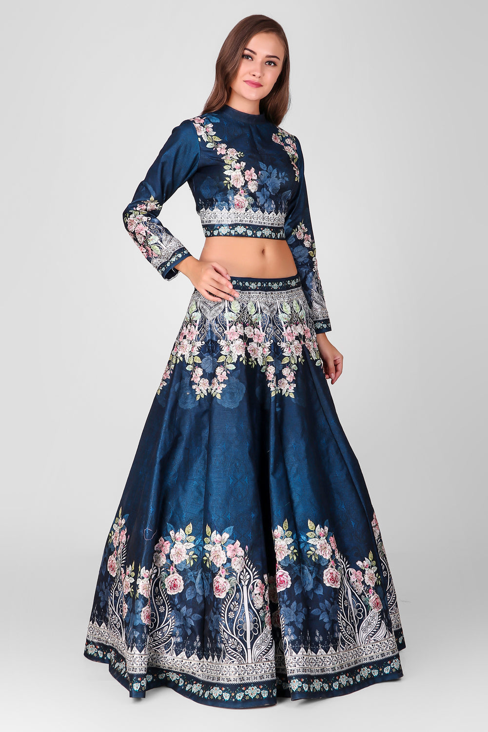 Suzano- Women - Row Silk Lehenga