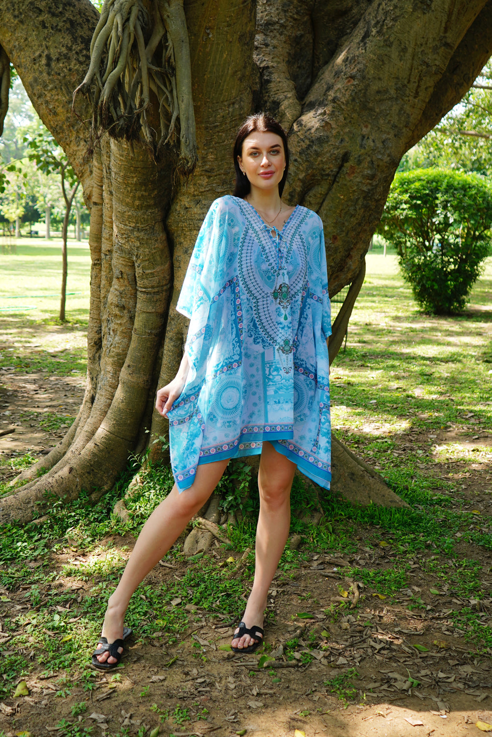 De-Code-Kaftan Dress For Women