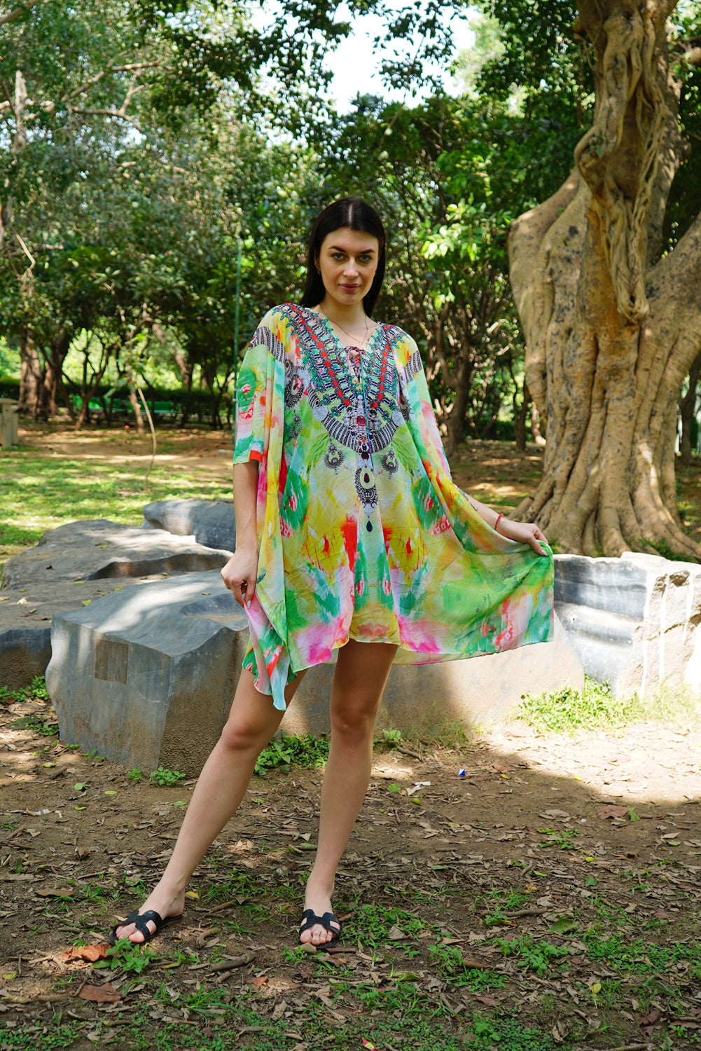 De-Code-Kaftan Dress For Women