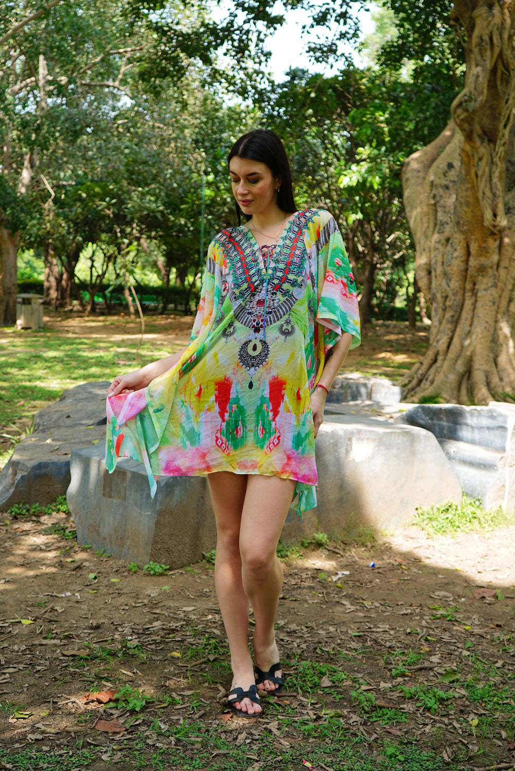 De-Code-Kaftan Dress For Women