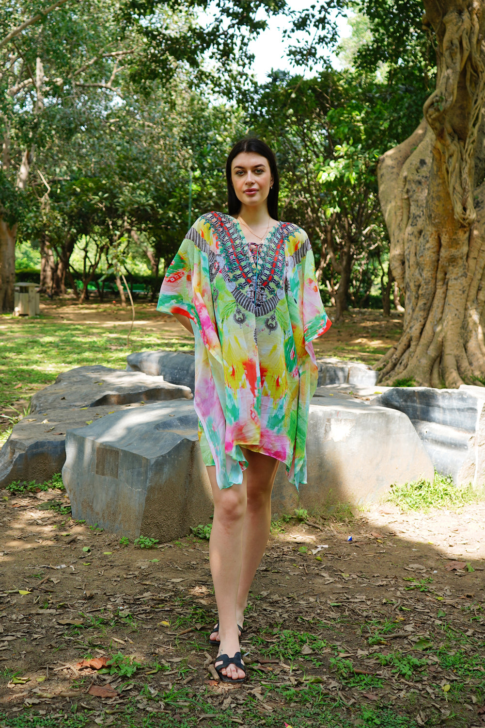 De-Code-Kaftan Dress For Women