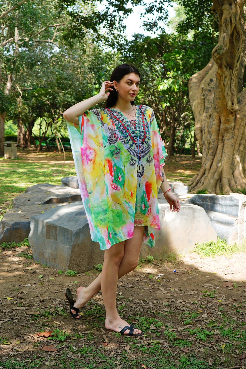 De-Code-Kaftan Dress For Women