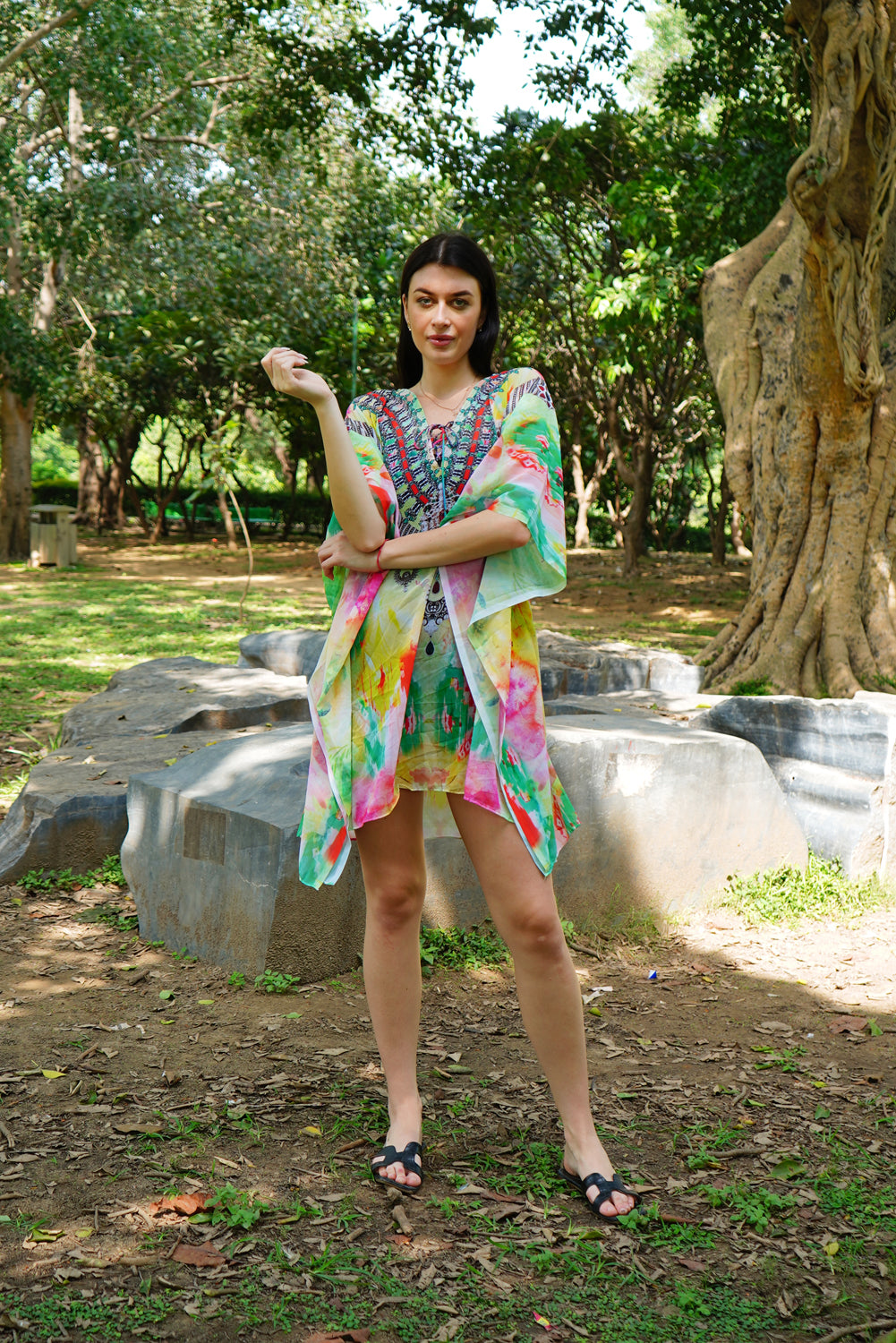 De-Code-Kaftan Dress For Women