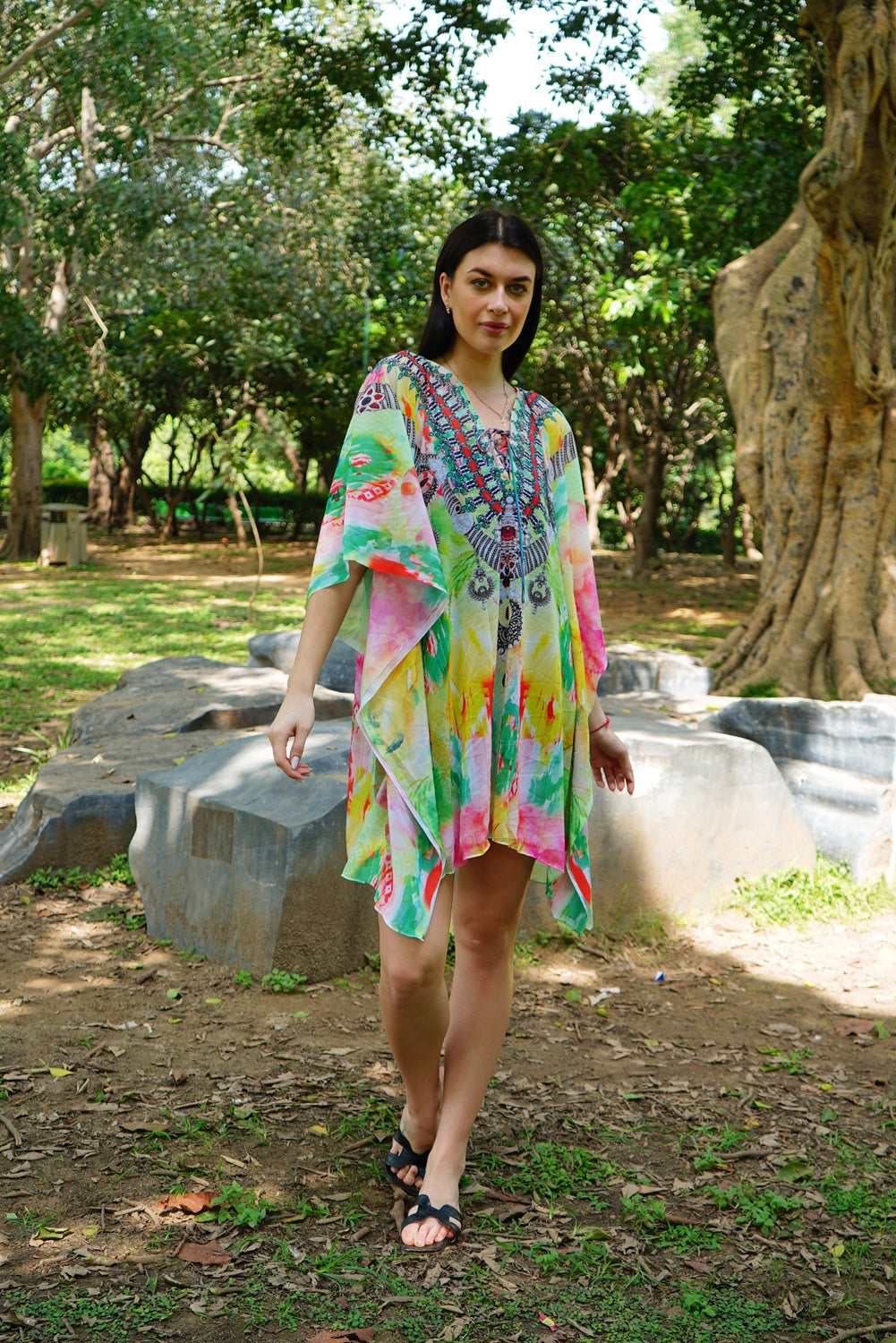 De-Code-Kaftan Dress For Women