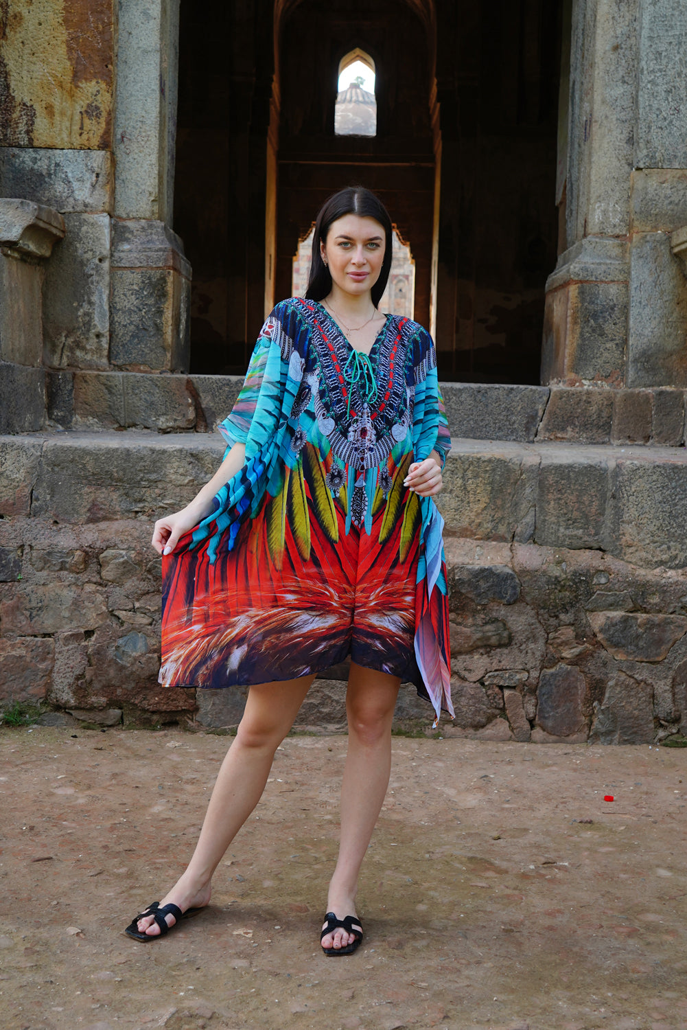 De-Code-Kaftan Dress For Women