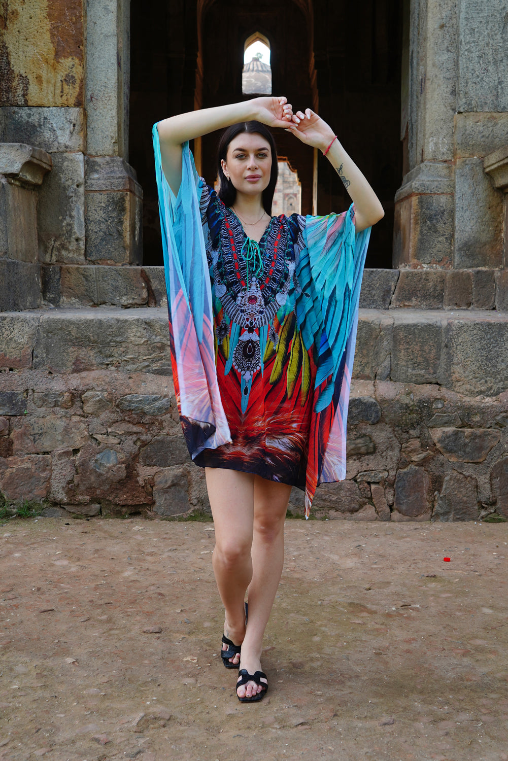 De-Code-Kaftan Dress For Women