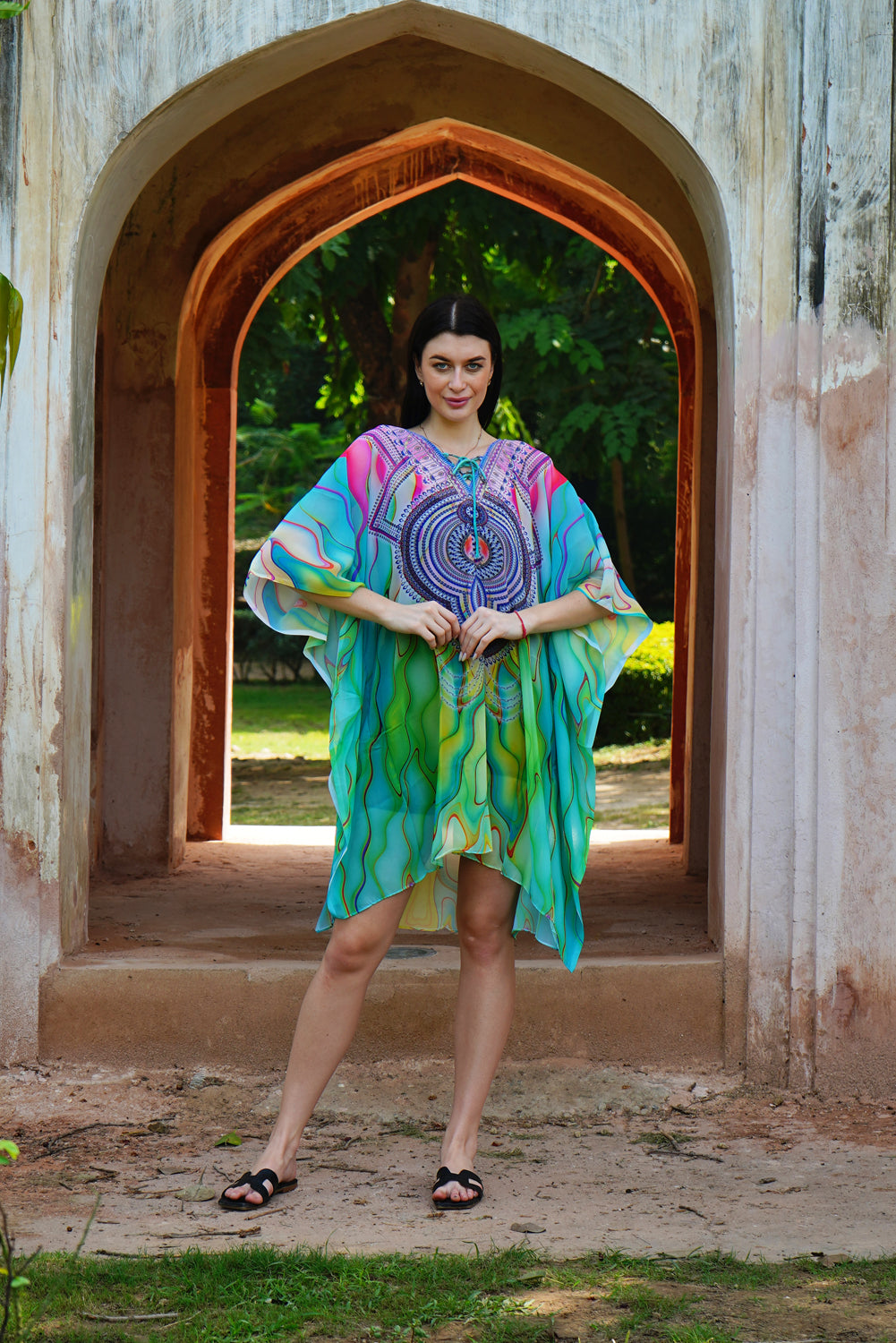 De-Code-Kaftan Dress For Women