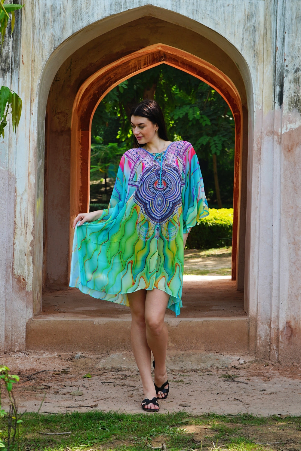 De-Code-Kaftan Dress For Women