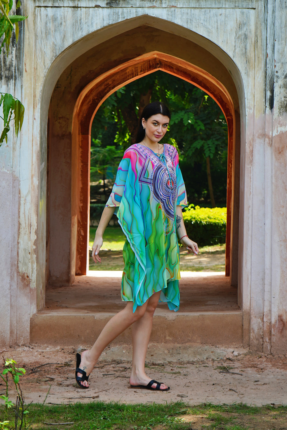 De-Code-Kaftan Dress For Women