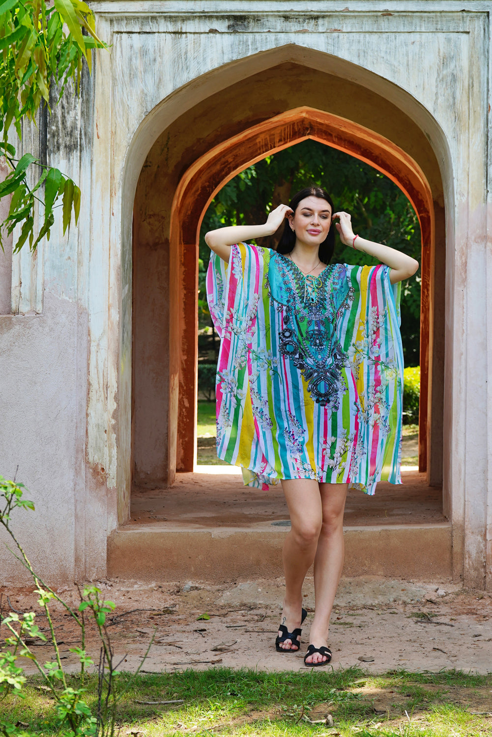 De-Code-Kaftan Dress For Women