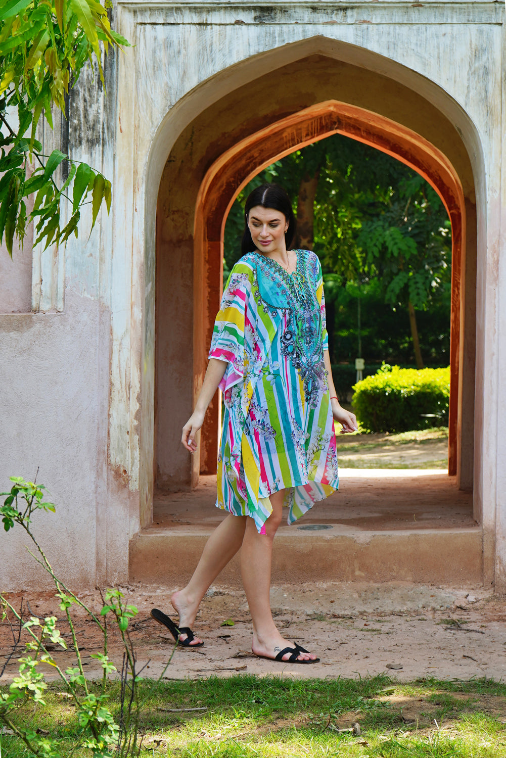 De-Code-Kaftan Dress For Women