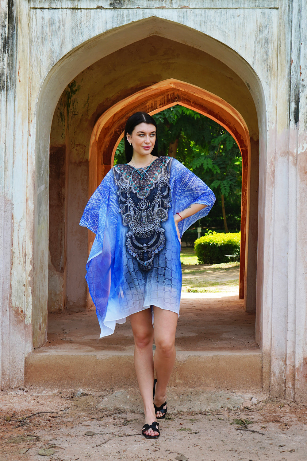 De-Code-Kaftan Dress For Women