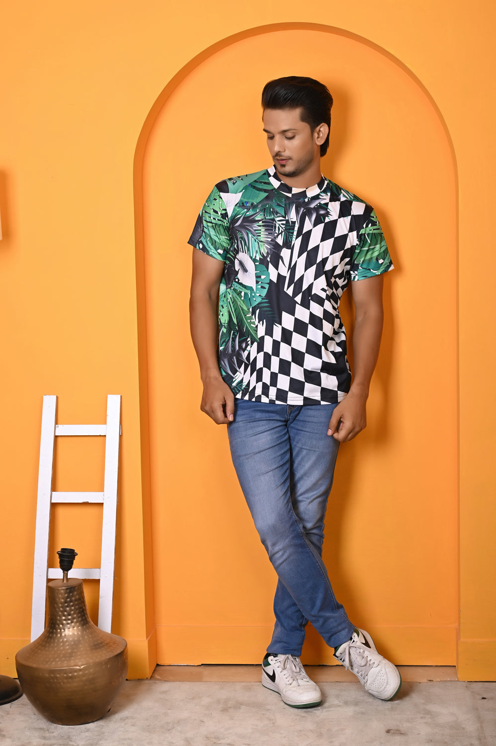 Kinza - Men - Tropical Printed T-shirt