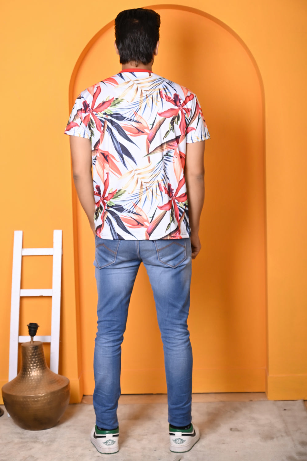 Kinza - Men - Tropical Printed T-shirt